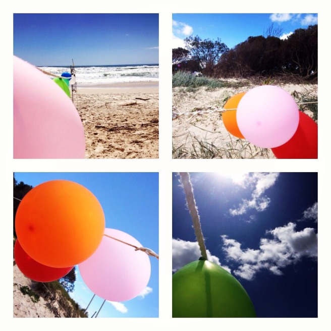 beach balloons - melinda blair paterson